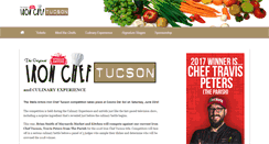 Desktop Screenshot of ironcheftucson.com